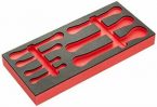 4520414-Facom PM.mod65spl7 modulo schiuma, Rosso/Nero