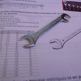 CLE A FOURCHE MICRO 11/32 OUTIL FACOM 34.11/32