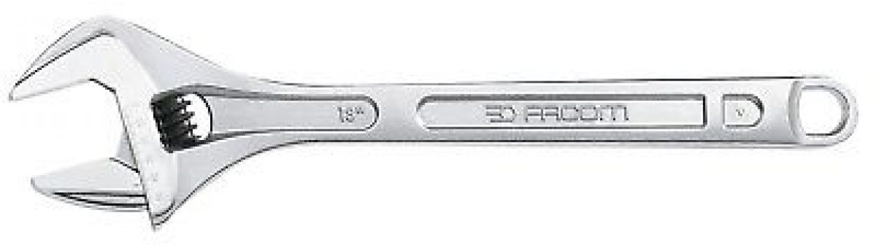 CLE A MOLETTE CHROMEE 24 OUTIL FACOM 113C.24C