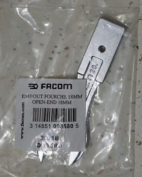 EMBOUT FOURCHE CLE DYNAMO 18 OUTIL FACOM 20.18