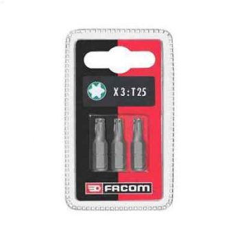 LOT DE 3 EMBOUTS EX.125 OUTIL FACOM EX125.J3