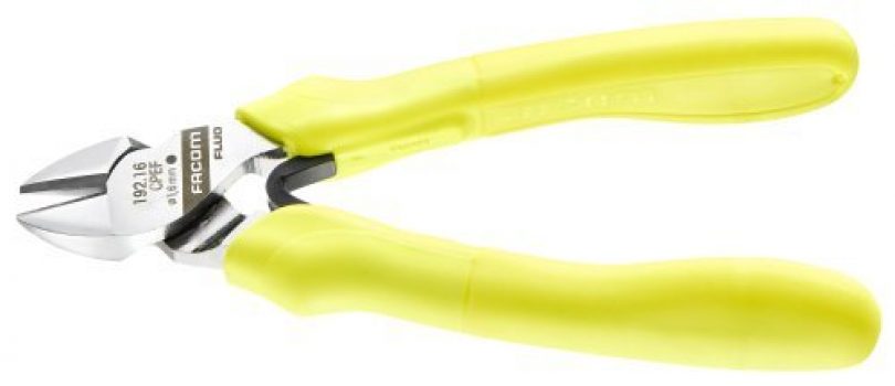 PINCE COUPANTE DIAGONALE FLUO OUTIL FACOM 192.16CPEF