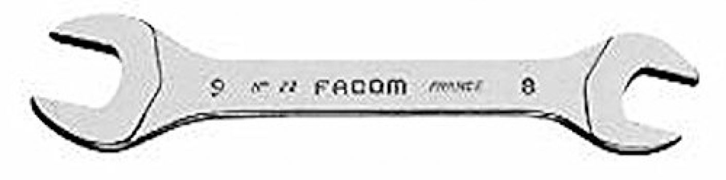 CLE A FOURCHE 12X13 MM OUTIL FACOM 22.12X13