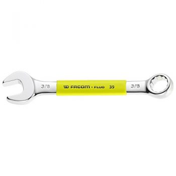 CLE MIXTE COURTE 3/8 FLUO OUTIL FACOM 39.3/8F