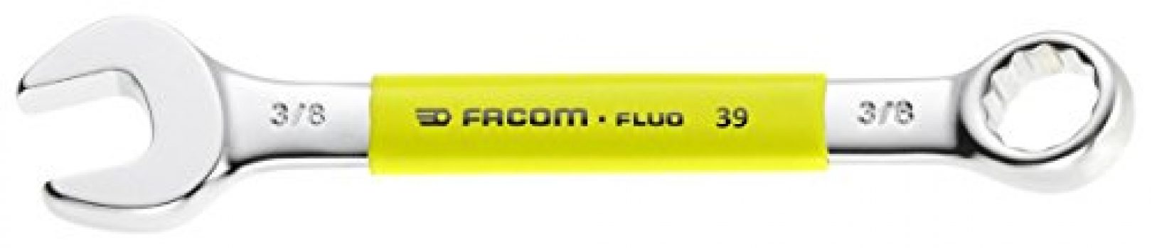 CLE MIXTE COURTE 7/16 FLUO OUTIL FACOM 39.7/16F