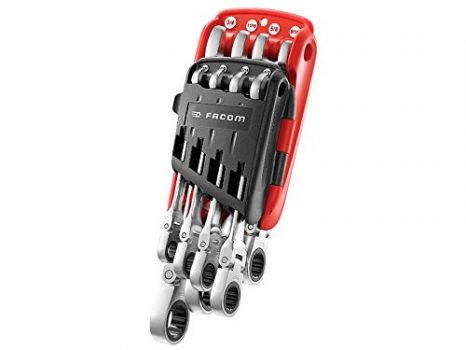 JEU CLES MIXTES CLIQUET POUCES OUTIL FACOM 467F.JPU8