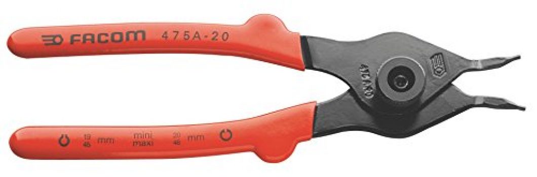 PINCE CIRCLIPS REVERSIBLE 20CM OUTIL FACOM 475A.20