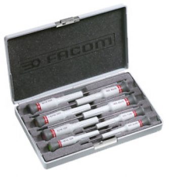 COFFRET 8 TOURNEVIS MICRO TORX OUTIL FACOM AEX.J2