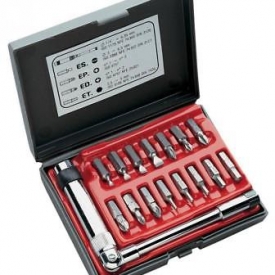 JEU BOITE EMBOUT VISSAGE 16PCS OUTIL FACOM AME.JE2