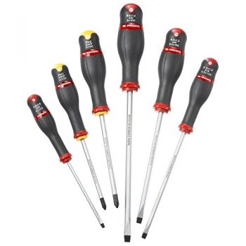 JEU 6 TOURNEVIS HEXA FENTE PH OUTIL FACOM AWP.J6