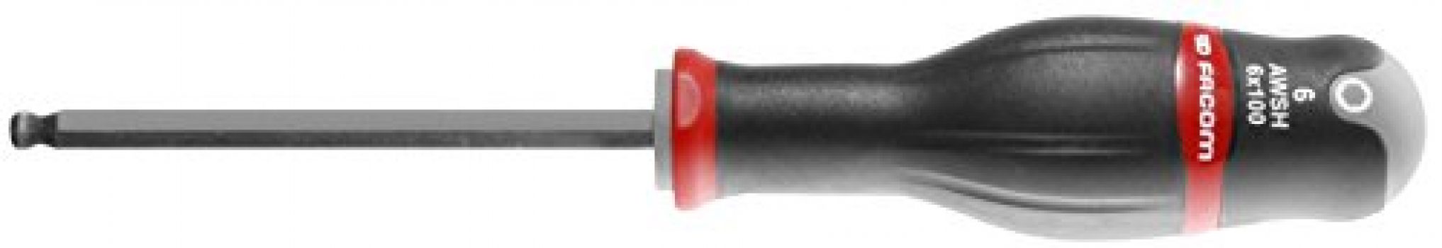 CLE MALE EMMANCHEE SPHERI 5 MM OUTIL FACOM AWSH5X100