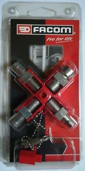 CLE EN CROIX 9 DOUILLES OUTIL FACOM 838305