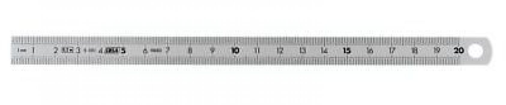 200 MM METRIQUE REGLET INOX 2 FACES OUTIL FACOM DELA.1051.200