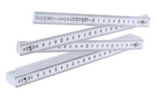 METRE PLIANT SYNTHETIQUE 2M OUTIL FACOM DELA.401.00