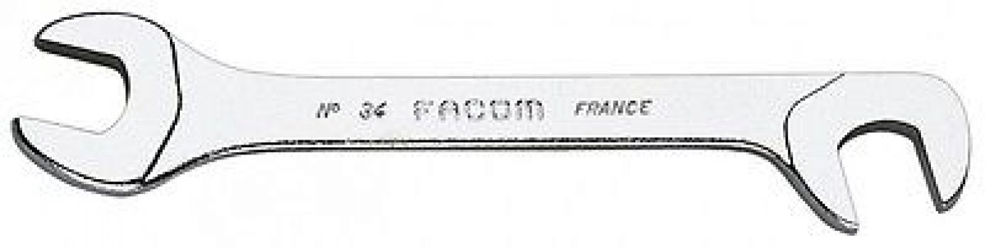 CLE A FOURCHE MICRO 17MM OUTIL FACOM 34.17