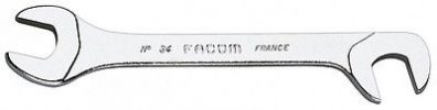 Facom Doppel Gabelschlüssel Maulschlüssel Maul 15 + 75° abgeschrägt SW...
