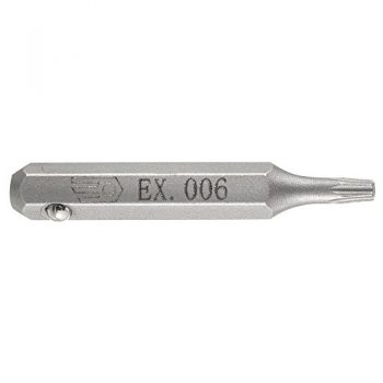 EMBOUT 4MM TORX 6 LONG 28MM OUTIL FACOM EX.006