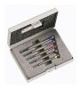 Facom HB.1B Precision Screwdriver Set Slotted Watchmakers 5-Piece 0.8-2.5mm