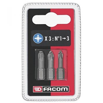 LOT DE 3 EMBOUTS 25MM PZ OUTIL FACOM ED1.J3