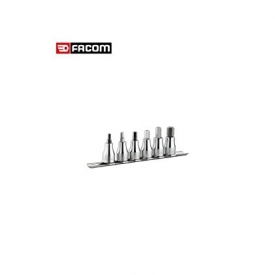 JEU DE 6 DOUIL-TVIS 3/8 RACK OUTIL FACOM JT.40