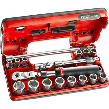 COFFRET DOUIL 3/8 6P MM JXL.171 18 OUTIL FACOM JXL.DBOX1