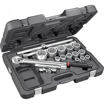 COFFRET 3/4 DOUILLES 12P+CLIQU OUTIL FACOM KL.501