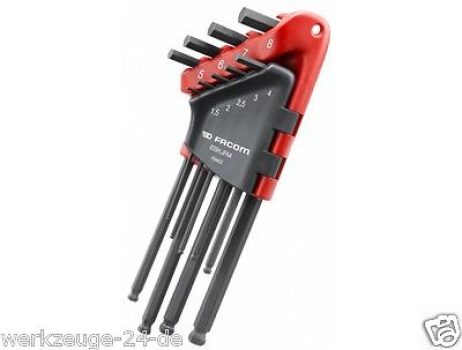 JEU DE CLES MALES 1.5 A 8MM OUTIL FACOM 83SH.JPAA