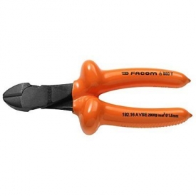 PINCE COUPANTE ISOLEE FIL DUR OUTIL FACOM 192.16AVSE