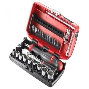 COFFRET DOUILLES 1/4 INCH-12PT OUTIL FACOM RL.NANO-U112