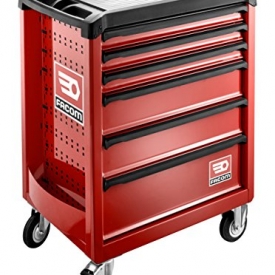 SERVANTE ROLL M3 6 TIROIRS ROUGE OUTIL FACOM ROLL.6M3