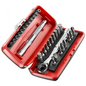 JEU CLIQUET R.PE ET EMBOUTS OUTIL FACOM R.PEJ31