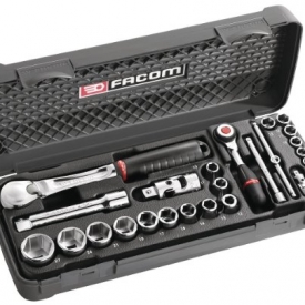 COFFRET DOUILLES 1/4 ET 1/2 OUTIL FACOM RS.360