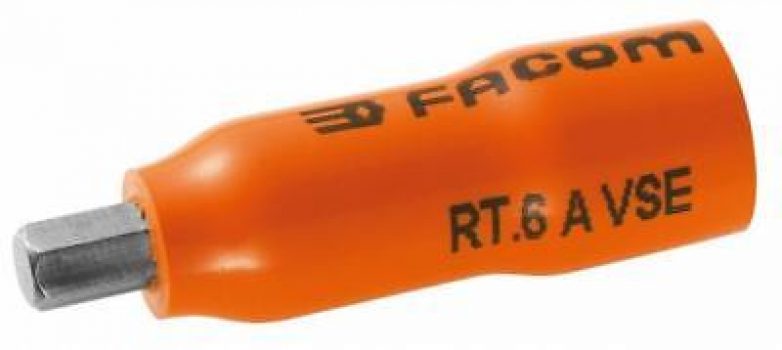 DOUILLE TOURN. 1/4 ISOLEE 5MM OUTIL FACOM RT.5AVSE