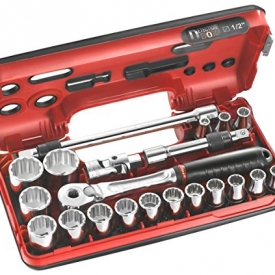 COFFRET 1/2 DOUILLES 12P+CLIQU OUTIL FACOM SL.DBOX501