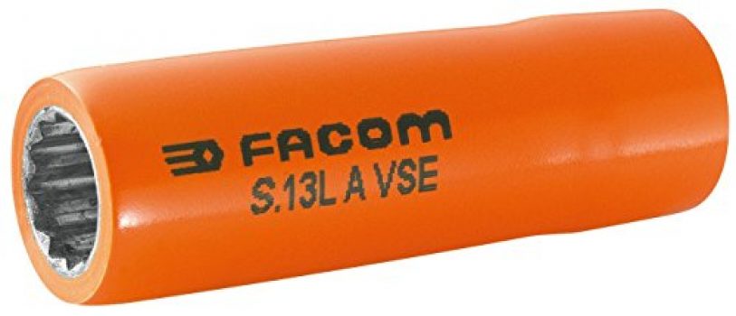 DOUILLE 1/2 LONGUE ISOLEE 19MM OUTIL FACOM S.19LAVSE