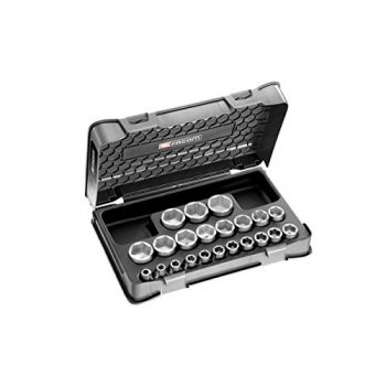 COFFRET DOUILLES 1/2 6P MM 22PC OUTIL FACOM S.401B