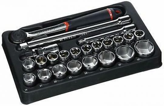 MOD DOUIL 1/2 6P MM S.161B 23PC OUTIL FACOM MOD.S161-36