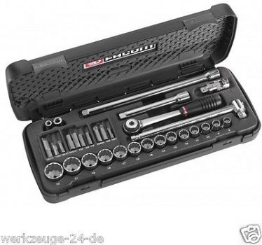 COFFRET DOUILLE 3/8 12P. MM OUTIL FACOM J.430ASP