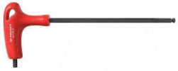 Facom Stiftschlüssel mit T-Griff und kugelfömigem Kopf, HEXsechskant 84TZS.6