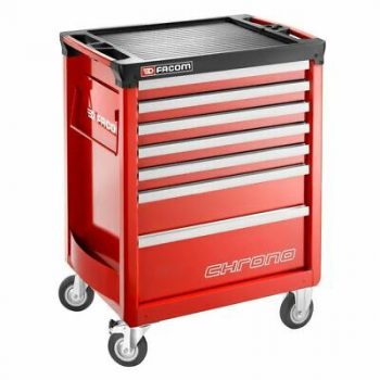 SERVANTE CHRONO.M3 7 TIROIRS ROUGE OUTIL FACOM CHRONO.7M3A