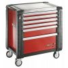 JET.6M4PB. Servante JETM4 6 tiroirs rouge