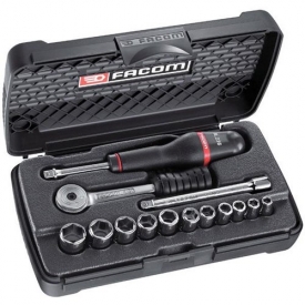 COFFRET DOUILLE 1/4 6PANS OUTIL FACOM R.418AU