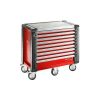 Servante JETPlus 9 Tiroirs rouge 5 modules par tiroirs Facom...